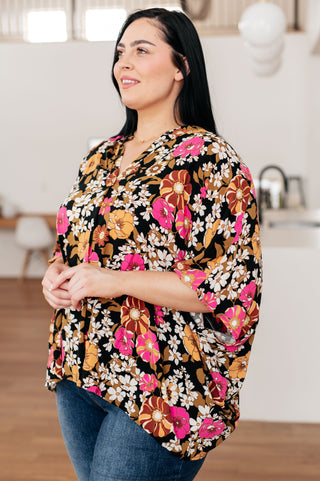 Take Another Chance Floral Print Top-Short Sleeves-Ave-Motis & Co Boutique, Women's Fashion Boutique in Carthage, Missouri