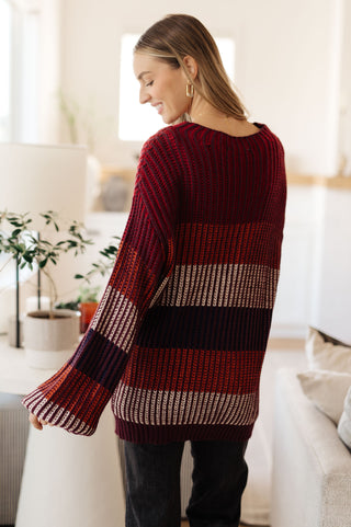 World of Wonder Striped Sweater-Sweaters-Ave-Motis & Co Boutique, Women's Fashion Boutique in Carthage, Missouri