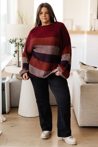 World of Wonder Striped Sweater-Sweaters-Ave-Motis & Co Boutique, Women's Fashion Boutique in Carthage, Missouri