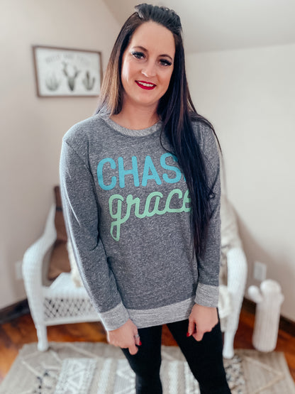 Chase Grace Pullover Sweatshirt