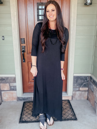 Tori Black Maxi Dress-Dresses-hemish-Motis & Co Boutique, Women's Fashion Boutique in Carthage, Missouri