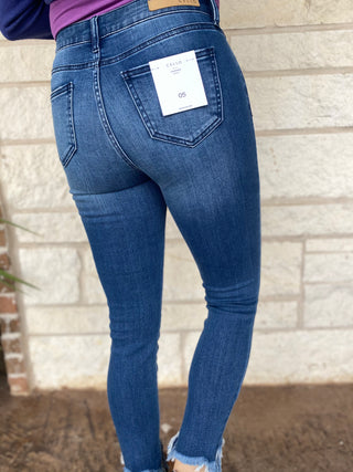 Wyatt Fray Bottom Skinny Jeans-Jeans-RC-Motis & Co Boutique, Women's Fashion Boutique in Carthage, Missouri