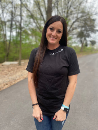 Let It Be Graphic Tee-Graphic Tees-Southern Leopard Clothing-Motis & Co Boutique, Women's Fashion Boutique in Carthage, Missouri